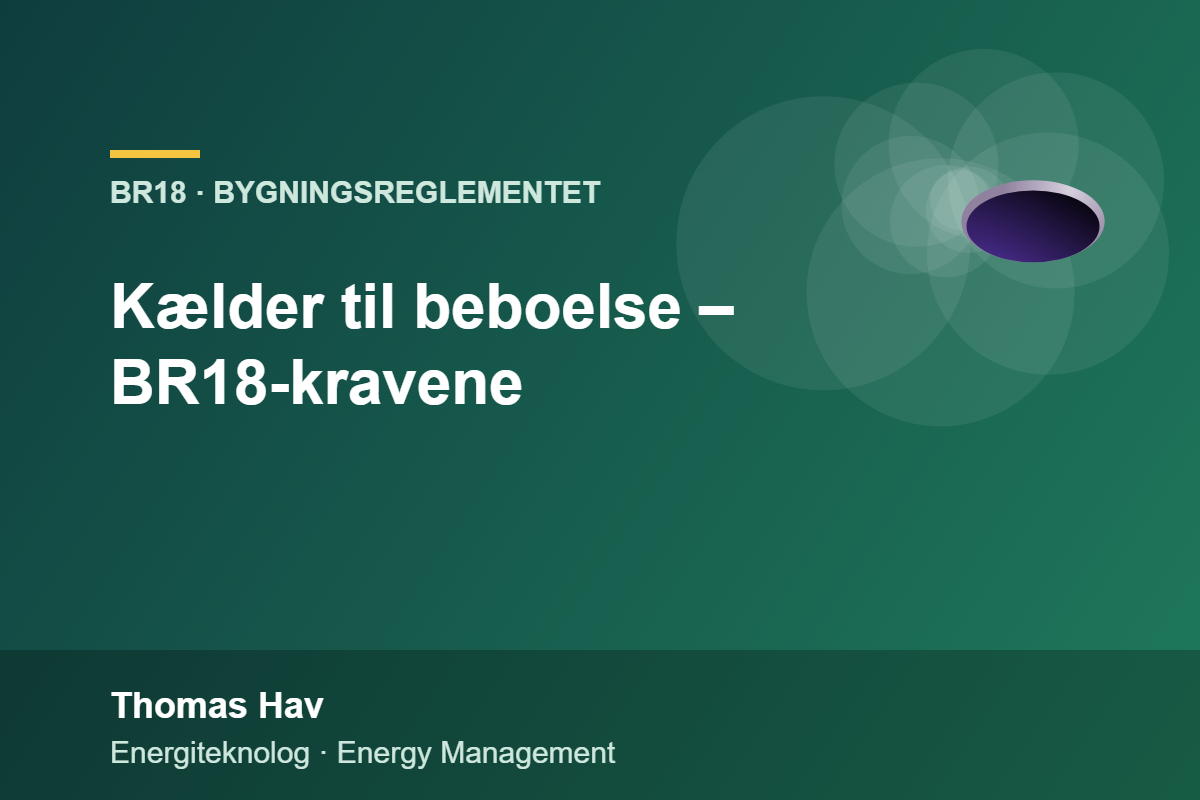 Kælder til beboelse – BR18-kravene