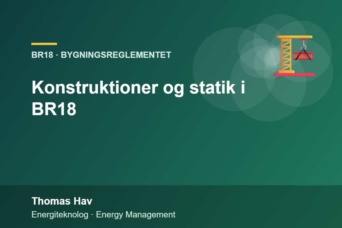 Konstruktioner og statik i BR18