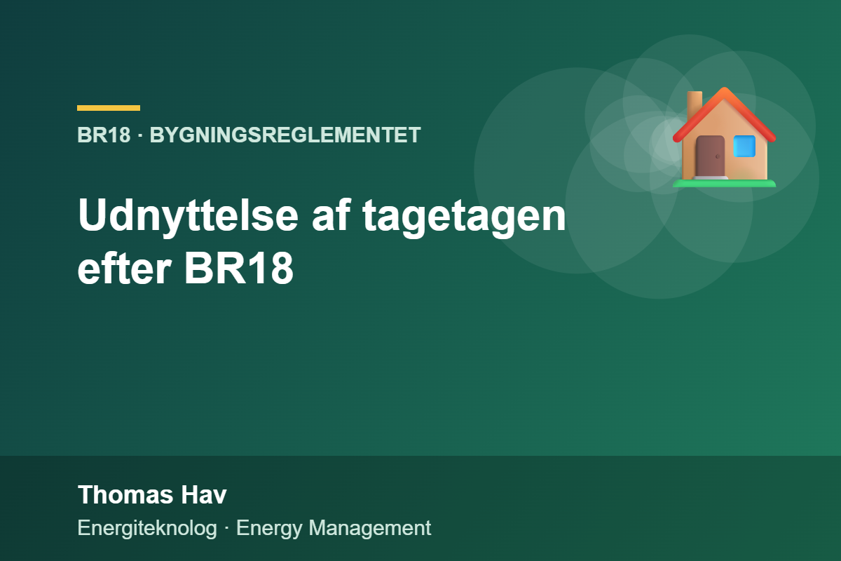 Udnyttelse af tagetagen efter BR18
